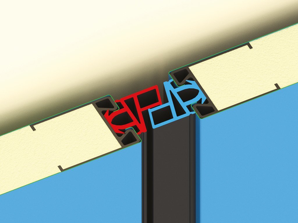 Резиновый уплотнитель шиповой для герметизации вертикальных стыков панелей Актау